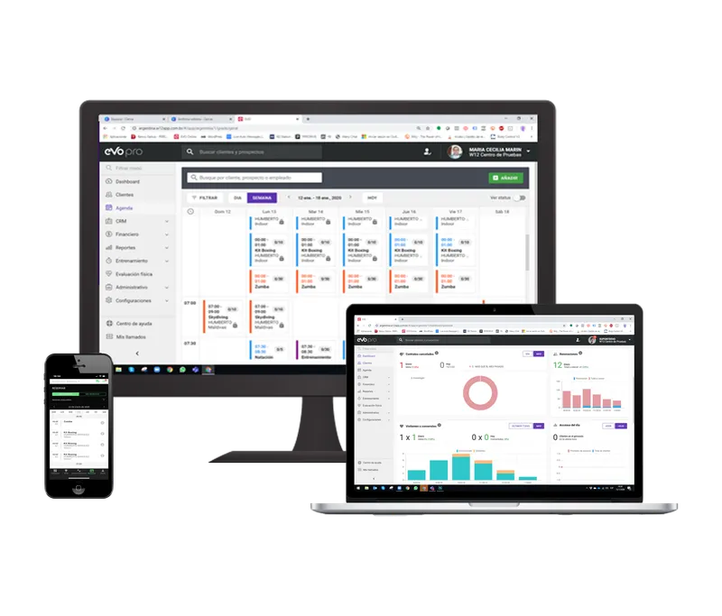 Evo Software para Gimnasios