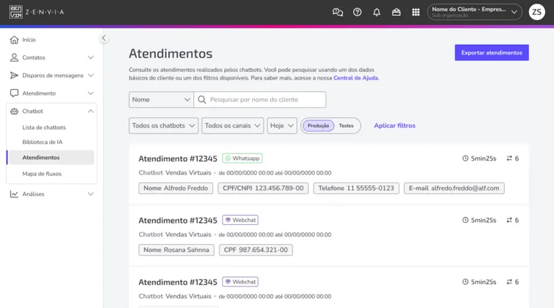Zenvia Customer Cloud
