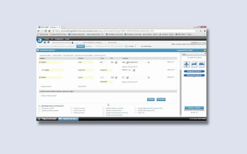 Amadeus Selling Platform