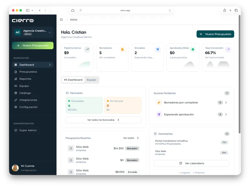 cierro.app