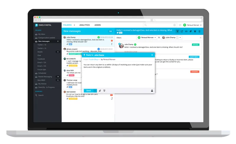 Dimelo CRM