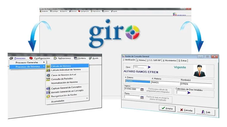 GIRO Pago de Nómina