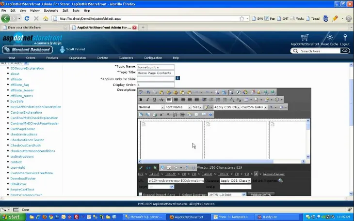 AspDotNetStorefront