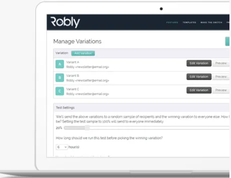 Robly Email Marketing