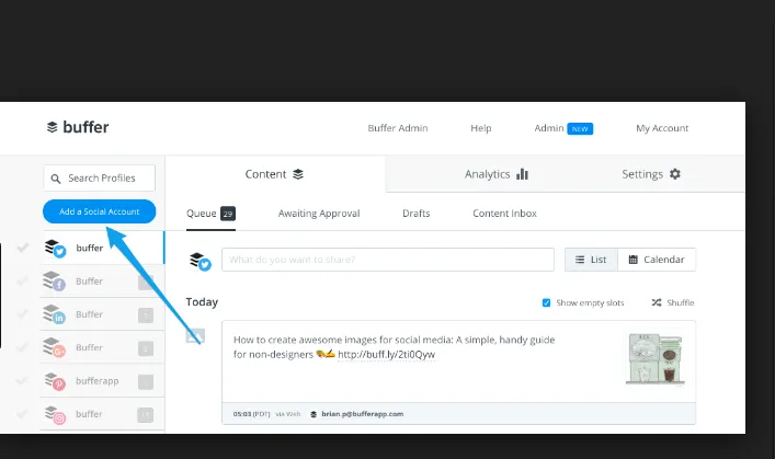 Buffer Marketing RRHH