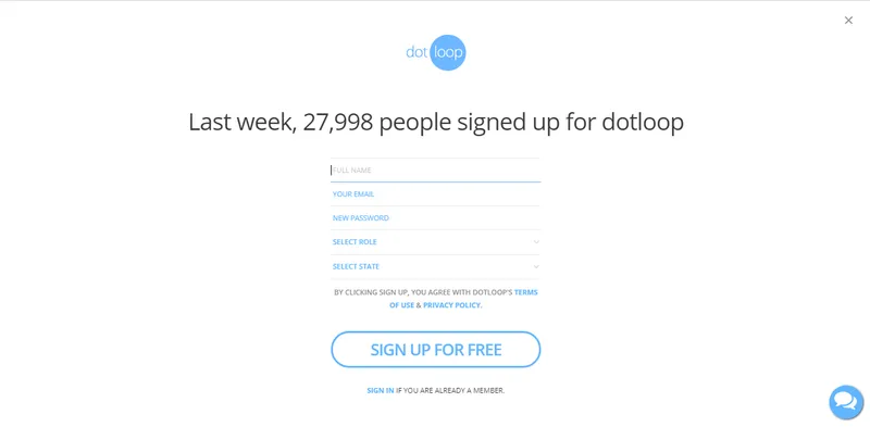 Dotloop Firma Electrónica