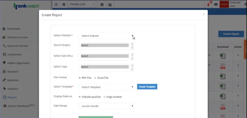 RankWatch Marketing RRSS