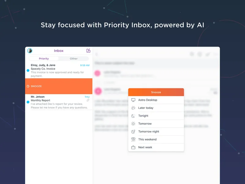 Astro Email