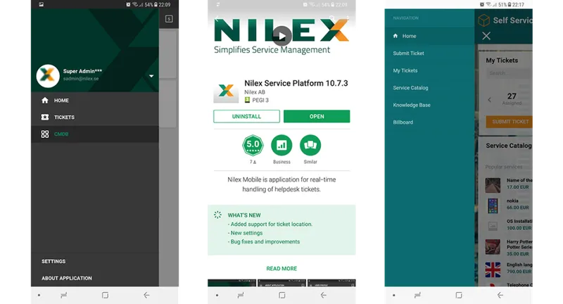 Nilex Service Platform