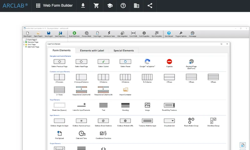 Arclab Web Form Builder