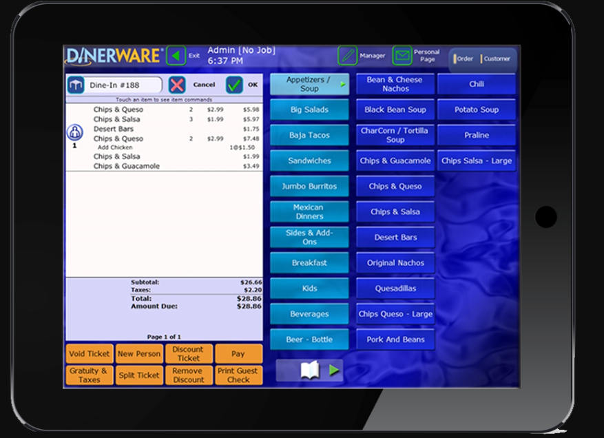 Dinerware POS precios, funciones y opiniones